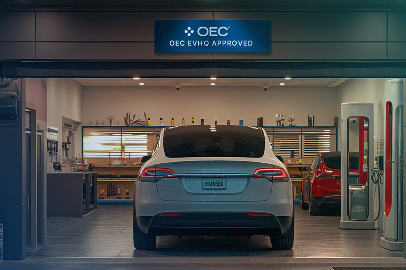EV OEC approved shop
